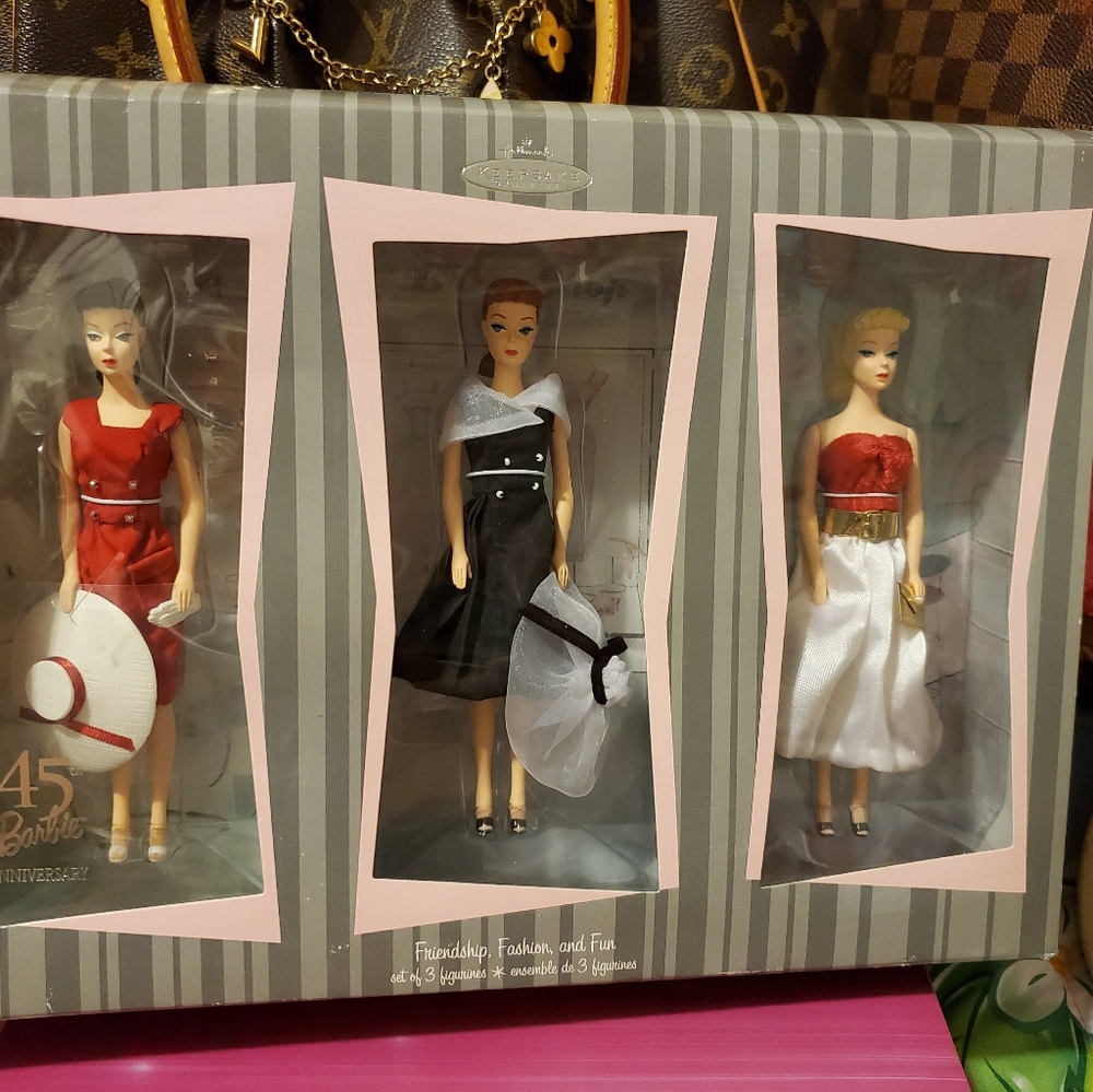 Keepsake 45th barbie anniversary Figurines